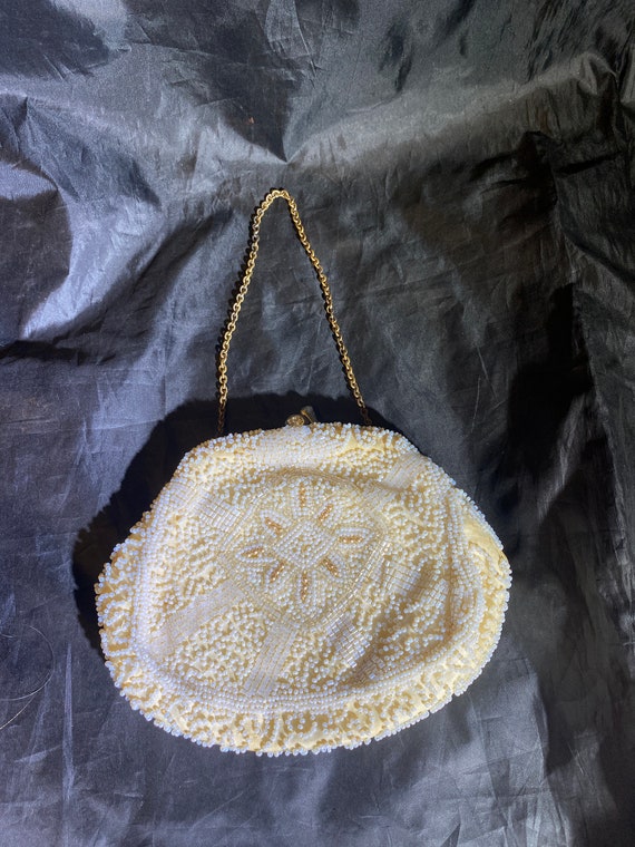 Walborg Beaded Purse w/Mirror