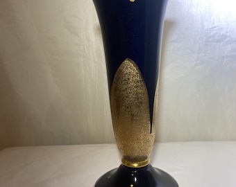 Wazon Lindner Kueps Cobalt & Gold