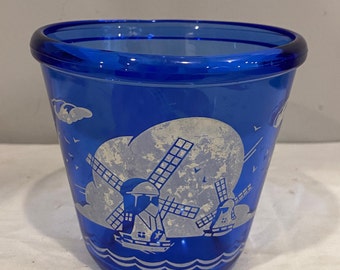 Hazel Atlas Windmill Ice Bucket