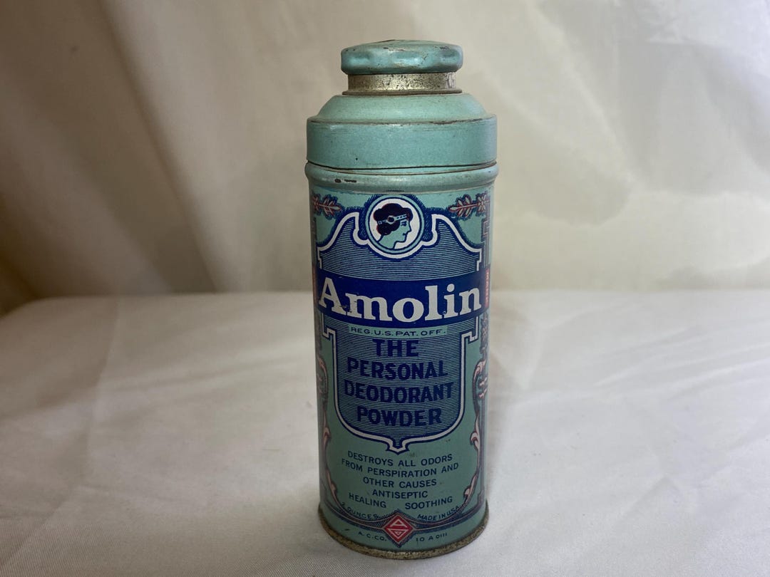 Amolin Personal Deodorant Powder Tin - Etsy
