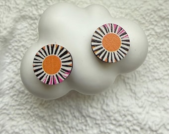 boucles d'oreilles puces