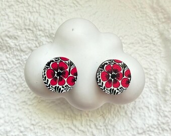 boucles d'oreilles puces