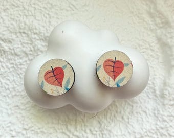 boucles d'oreilles puces