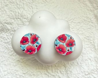boucles d'oreilles puces
