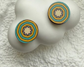 boucles d'oreilles puces