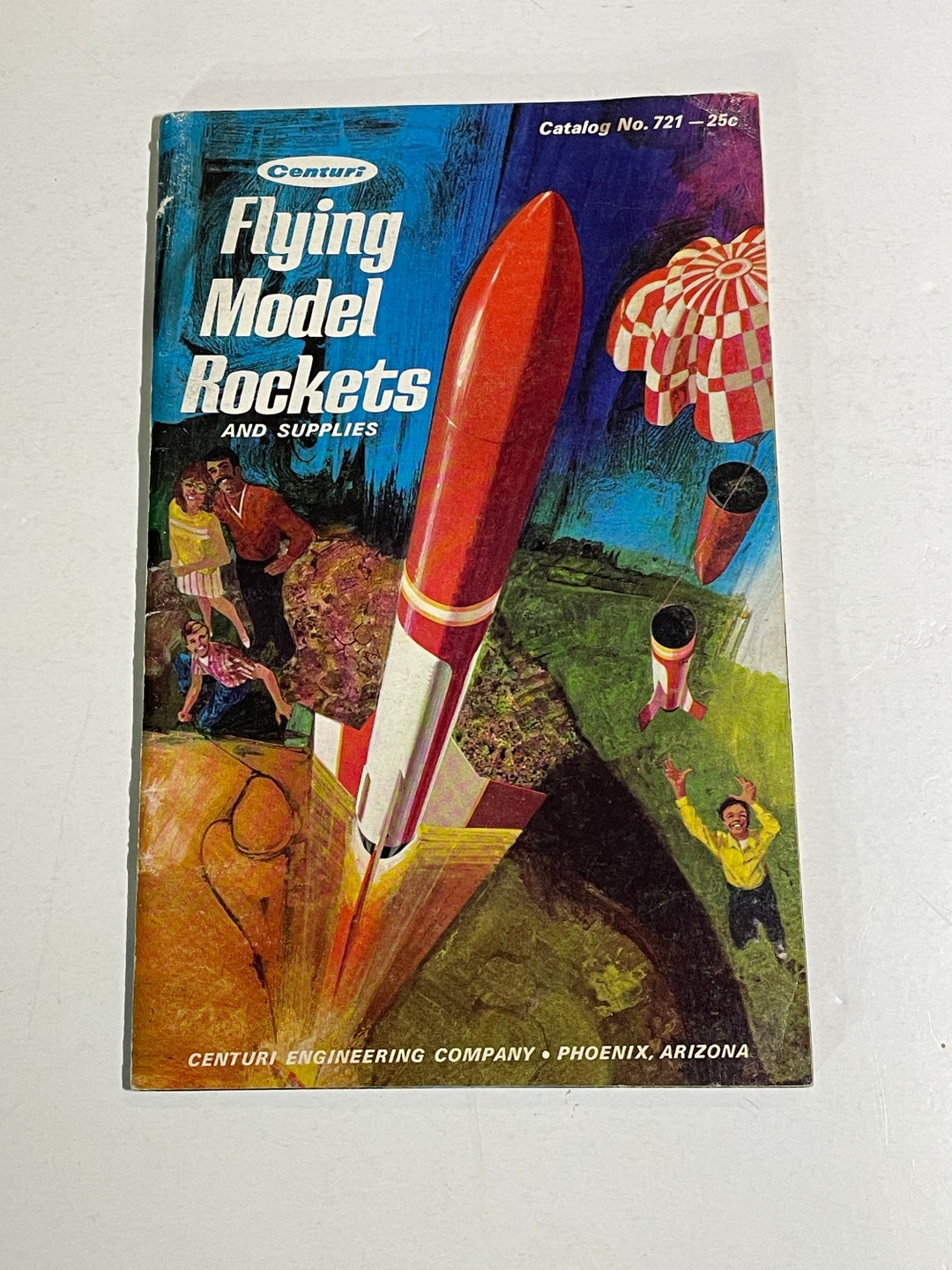 Centuri Flying Model Rocket Catalog 1972 No. 721 VG Shape Estes Etsy