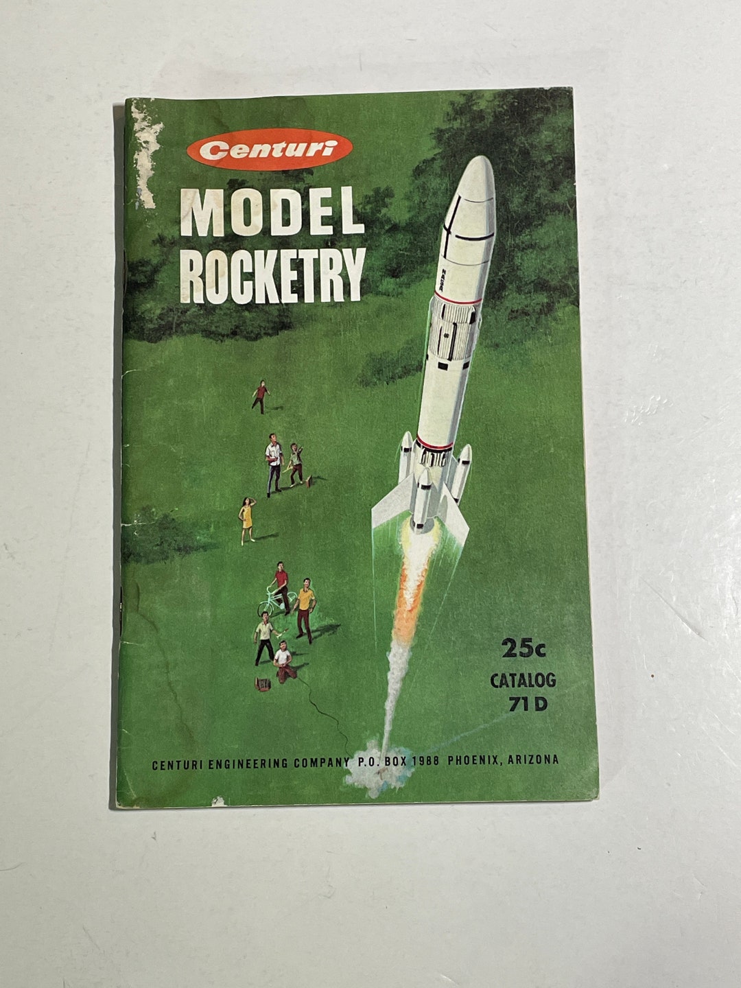 Century Modle Rockets Centuri Flying Model Rocket Catalog 1971 71D VG Shape Estes - Etsy