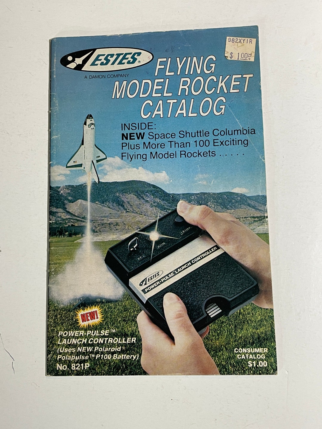 Estes Flying Model Rocket Catalog 1982 No. 821P VG Shape Etsy