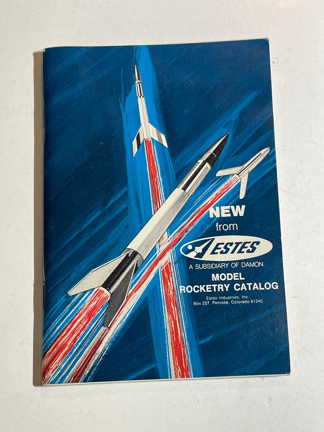 Estes Flying Model Rocket Catalog 1971 No. 712 NM Shape Etsy