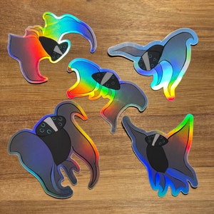 Pouka Holographic Stickers