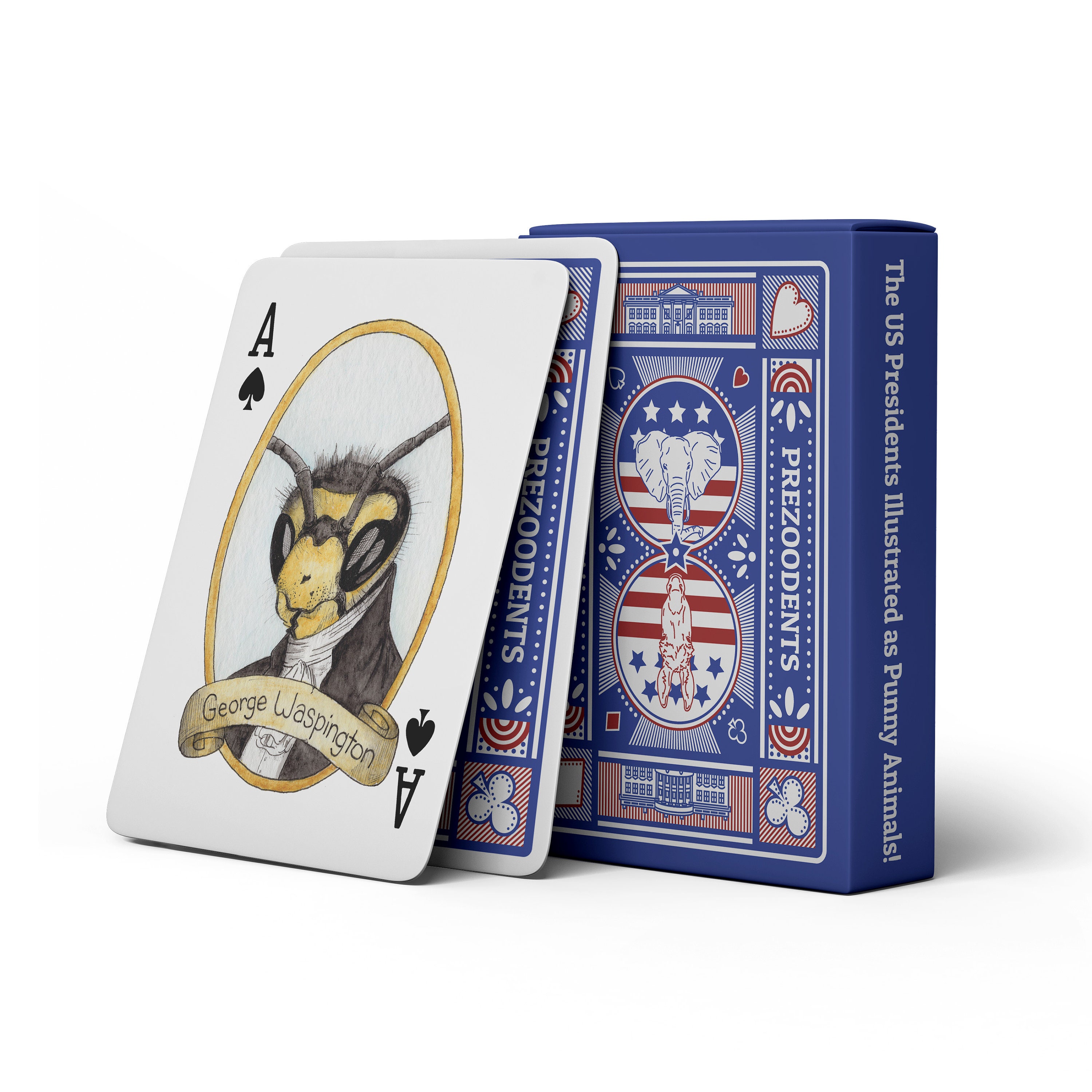 Animal Pun Playing Cards Deck / Prezoodents / United States - Etsy Ireland Animal Pun Playing Cards Deck / Prezoodents / United States - Etsy Ireland