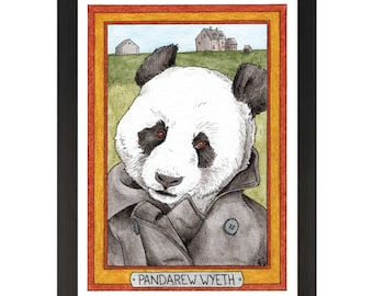 Pandarew Wyeth / Andrew Wyeth / Zooseum Art Print