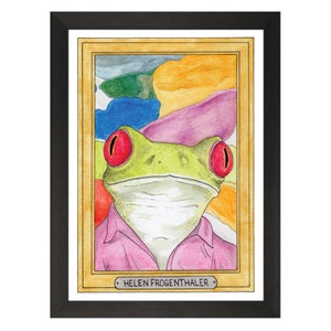 Helen Frogenthaler / Helen Frankenthaler / Zooseum Art Print