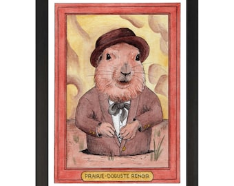Prairie-Doguste Renoir / Pierre-Auguste Renoir / Zooseum Art Print