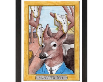 Salvadeer Dali / Salvador Dali / Zooseum Art Print