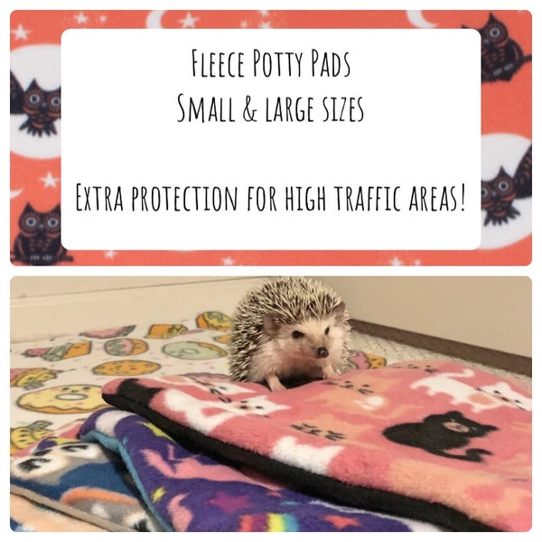 Guinea Pig Cage Pee Pad - Guinea Pig - Fleece Pee Pad - Cage Liners - Potty Pad - Guinea Pig Pee Pad - Cage Liner - Rabbit - Hedgehog