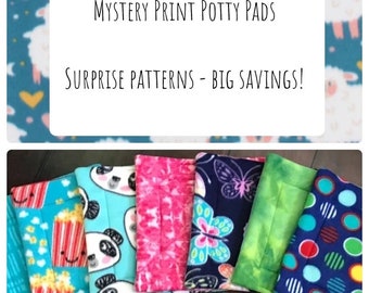 Guinea Pig Fleece Mystery Potty Pad - Pee Pad - Cage Liners - Guinea Pig Potty Pad - Piggy Fleece