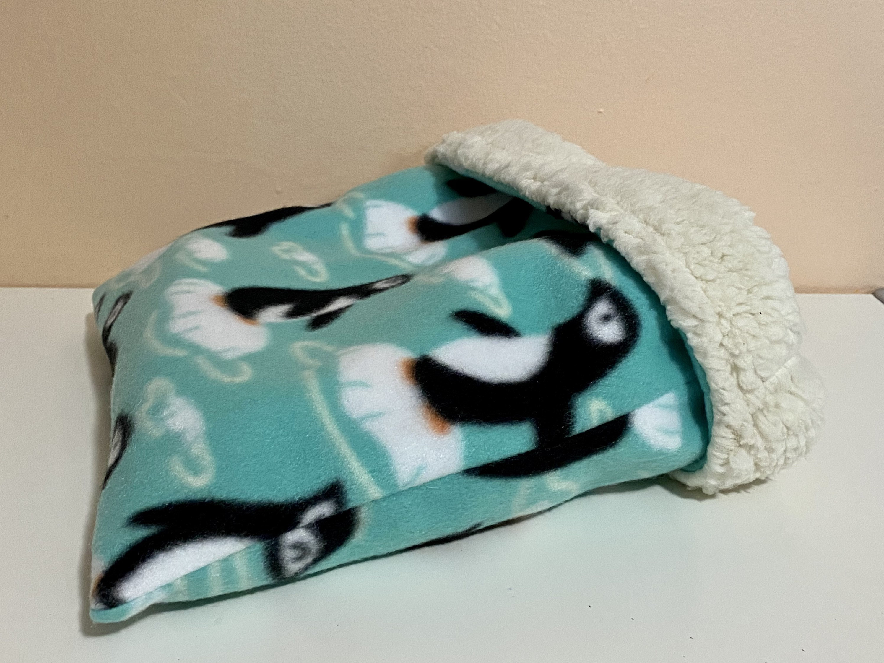 Cuddle Sack Faux Sheepskin Guinea Pig Hedgehog Cuddle Sack Etsy