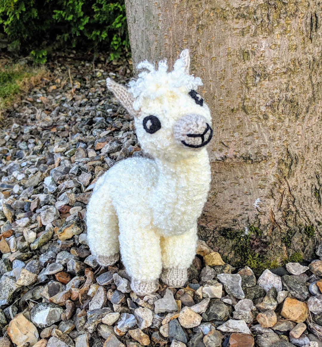 DIY ANIMAL ALPACA Crochet Kit with Knitting Markers Yarn Ball,Instruction  R4E2 $10.78 - PicClick