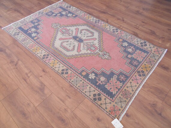 Vintage Turkish Ruglovely Colors Rugtribal Rugunique Etsy