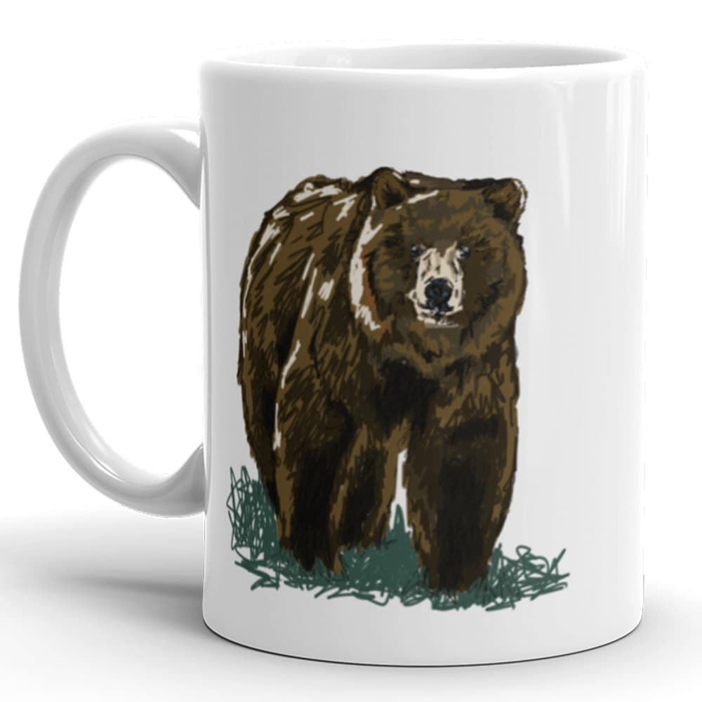 Grizzly Bear Coffee Mug
