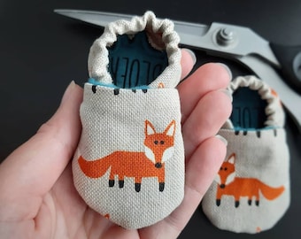 Vos sloffen, baby peuter, shoe, fox