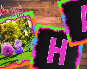 Digital Printable Sunny Bunnies Theme Birthday Party Kit Etsy