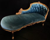 Louis XV style chaise lounge. FRAME ONLY