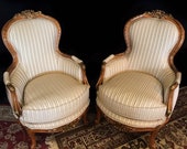 SOLD Louis XV style accent chairs