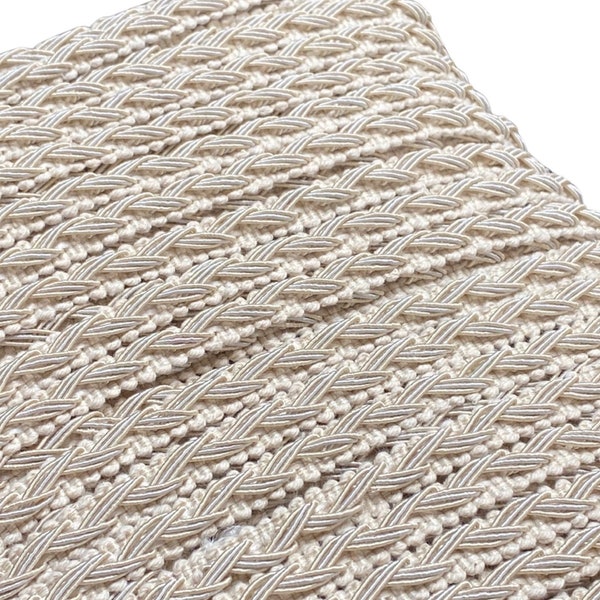 1/2” Handmade braided Gimp - Trim by the yard