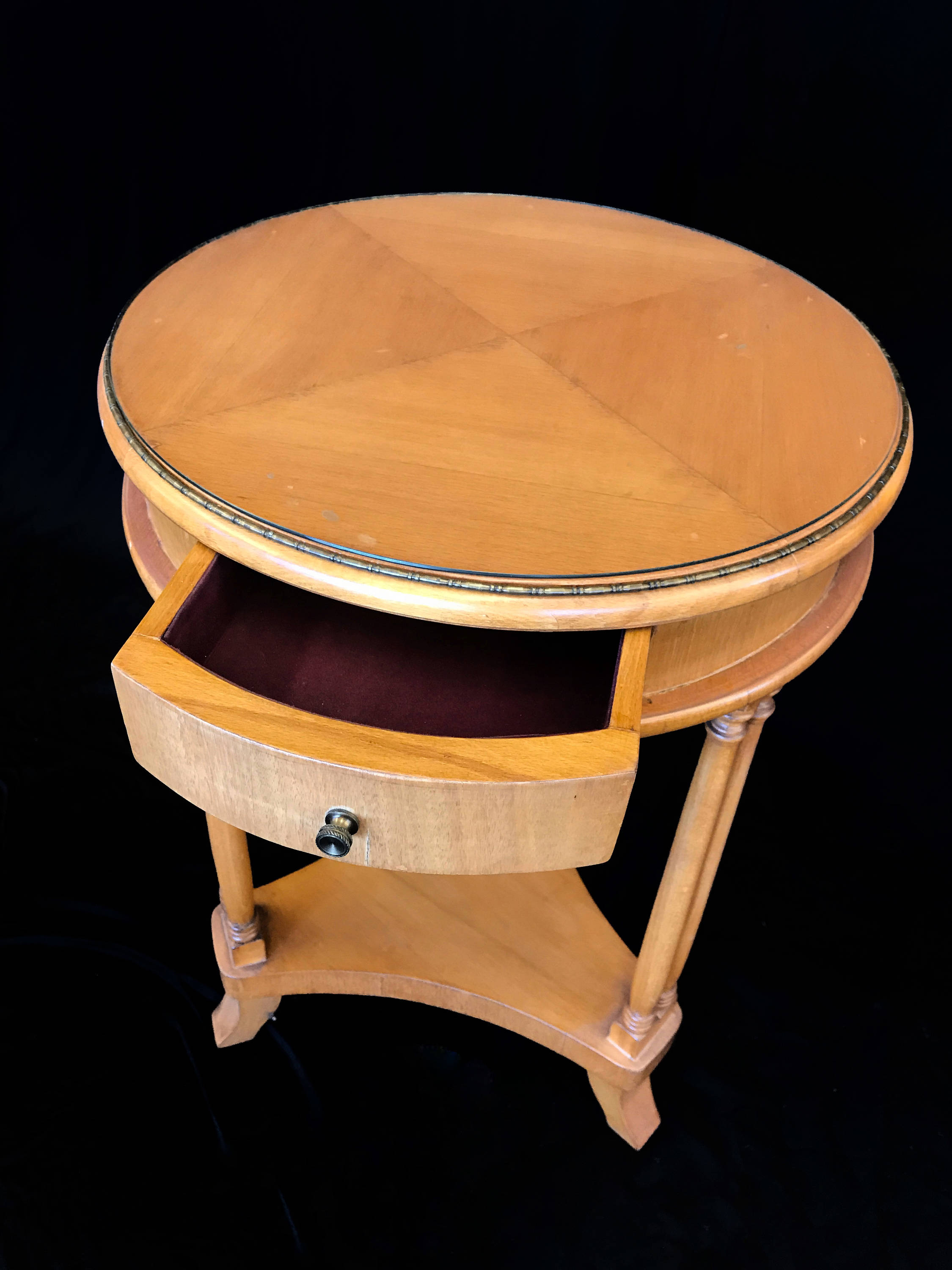 Classic French end table