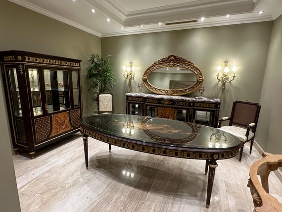 Napoleon III French style Dining Room Set