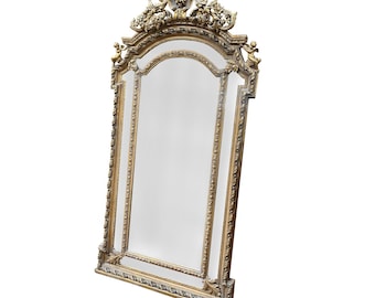 Victorian French style floor mirror