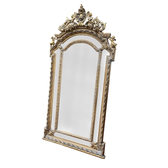 Victorian French style floor mirror