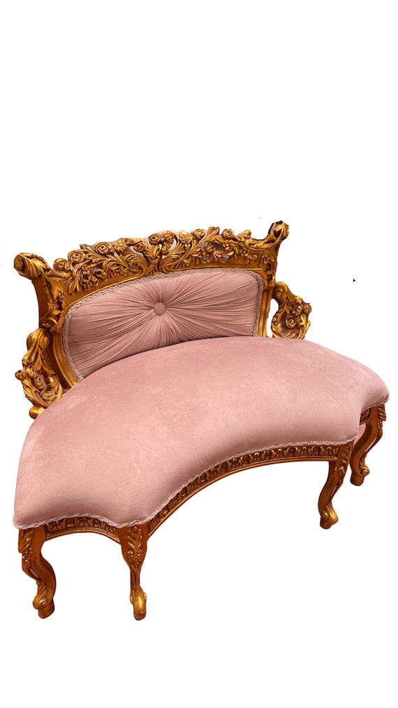Louis XV French style Carved Settee