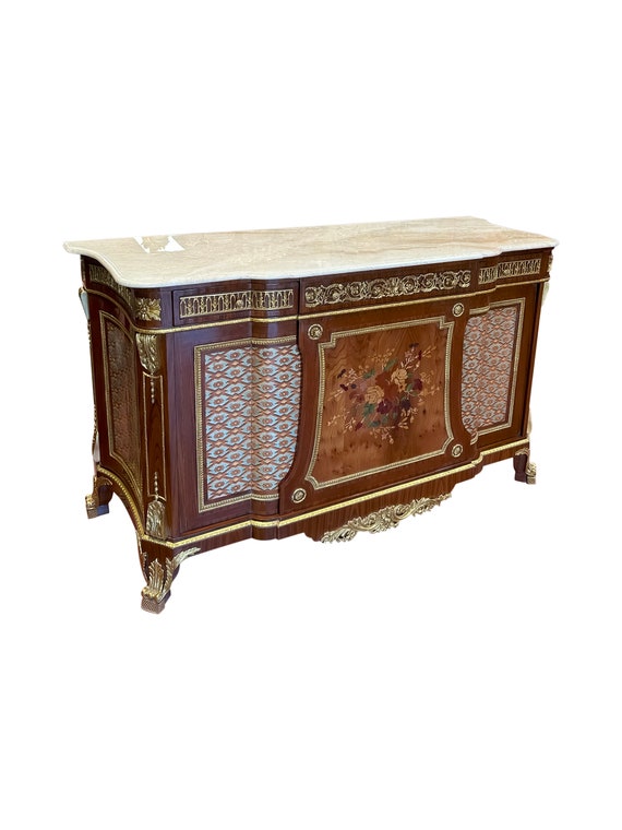 Napolean III ormolu mounted Louis XV French style Buffet