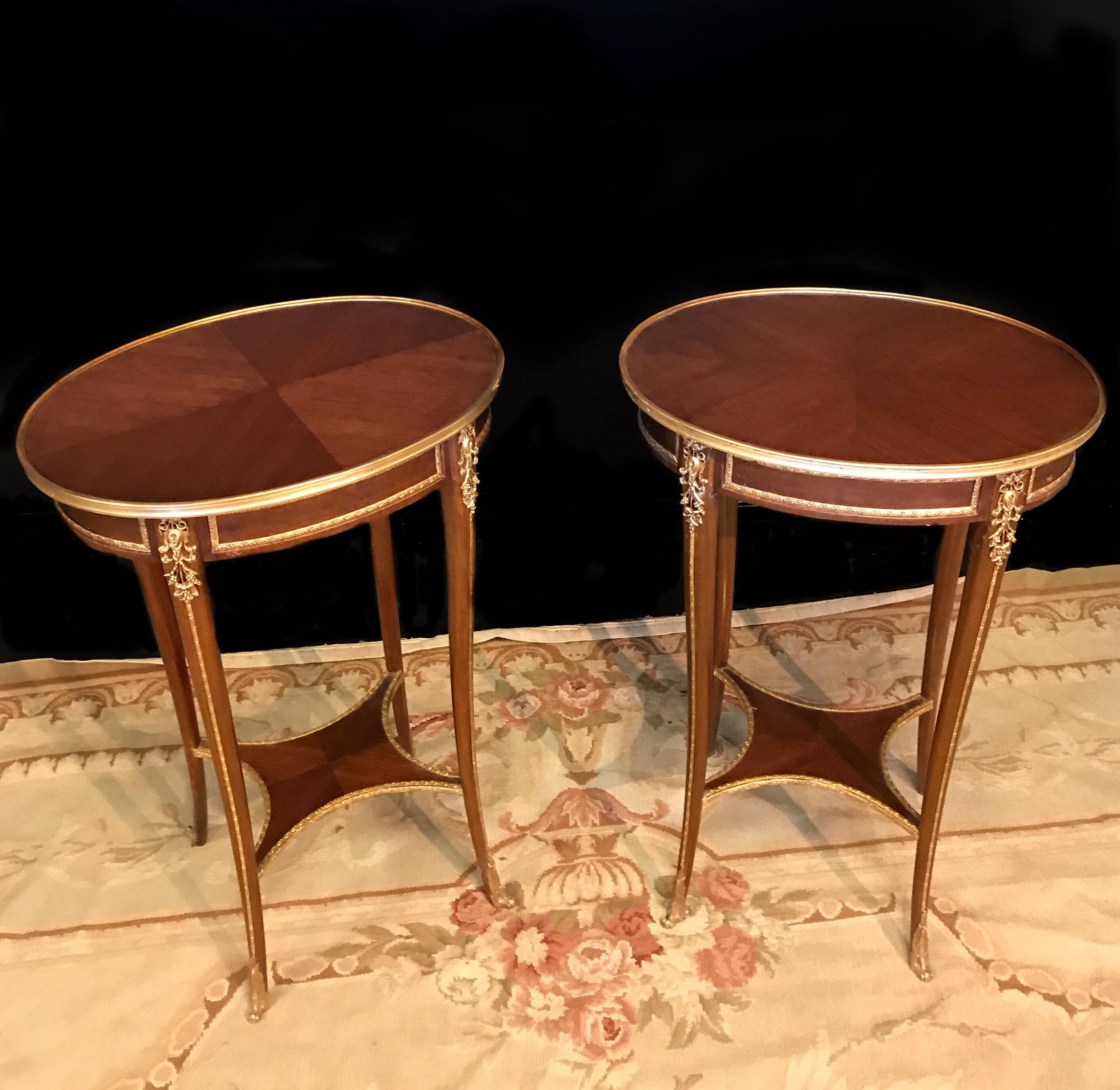 SOLD* Petite French style accent table