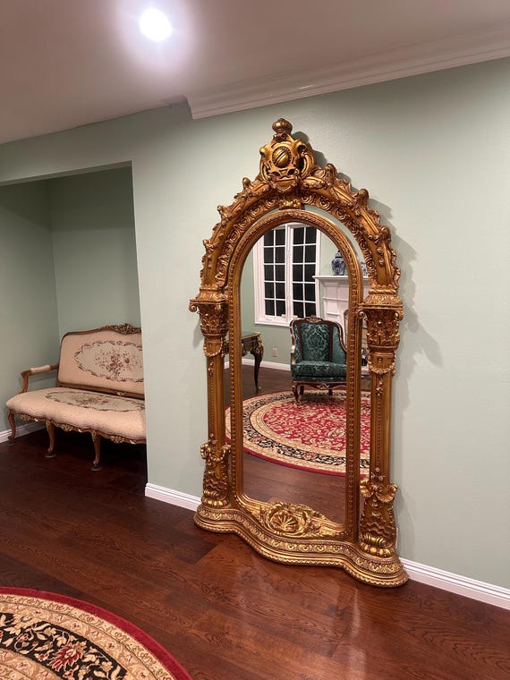 18th Century Victorian style Floor mirror