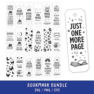 Bookmark SVG Bundle | Bookmark Template Svg | Reading Svg | Floral Bookmark Design | Printable Bookmark | Bookmark templates for Cricut