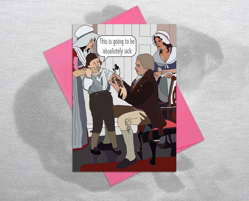 cool tattoo birthday card