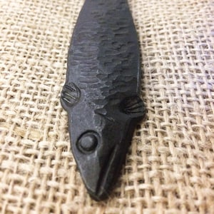 fish bottle opener / Hand forged / Blacksmith
