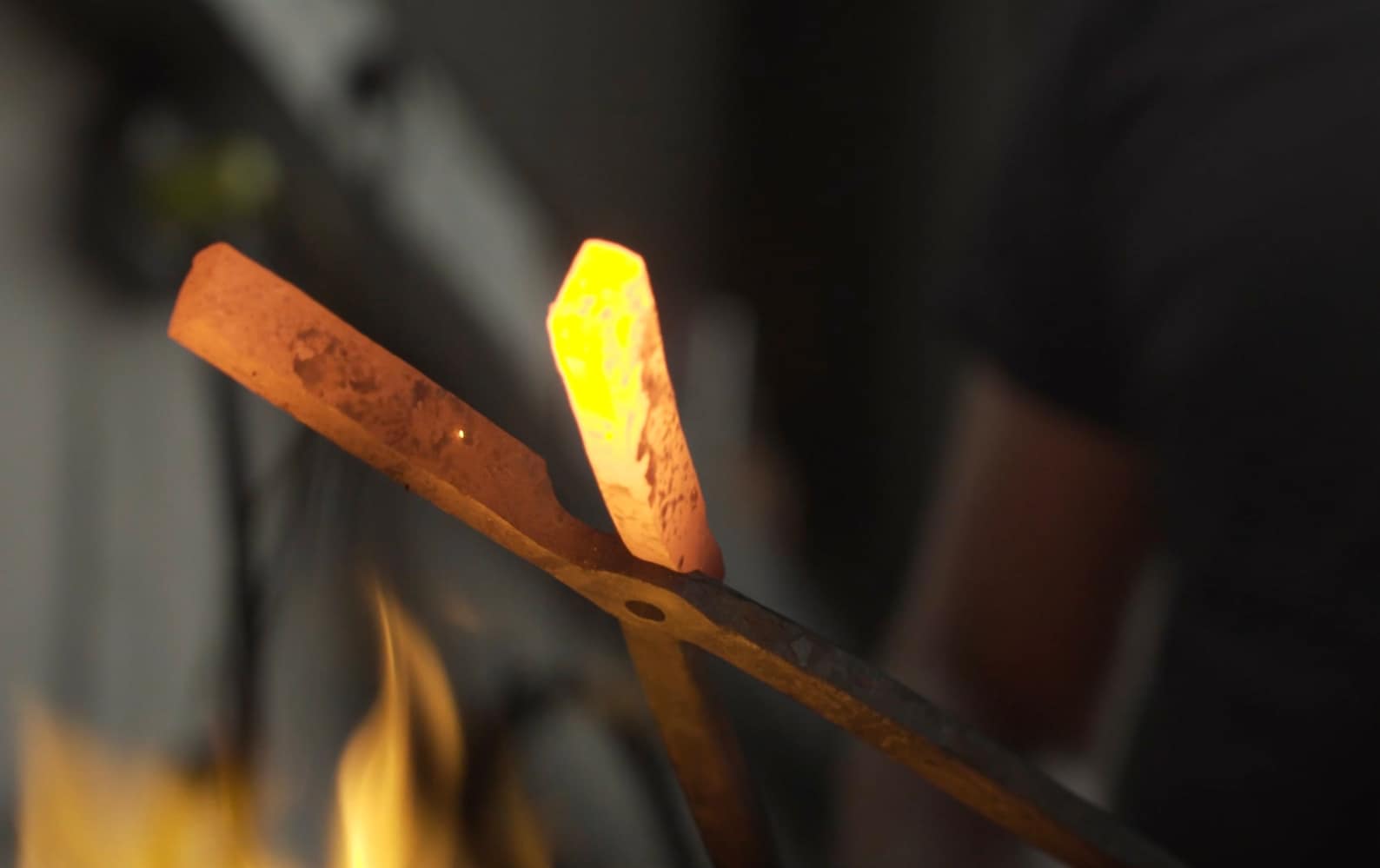 Fireplace Tongs. Heavy Duty From Solid Steel Etsy