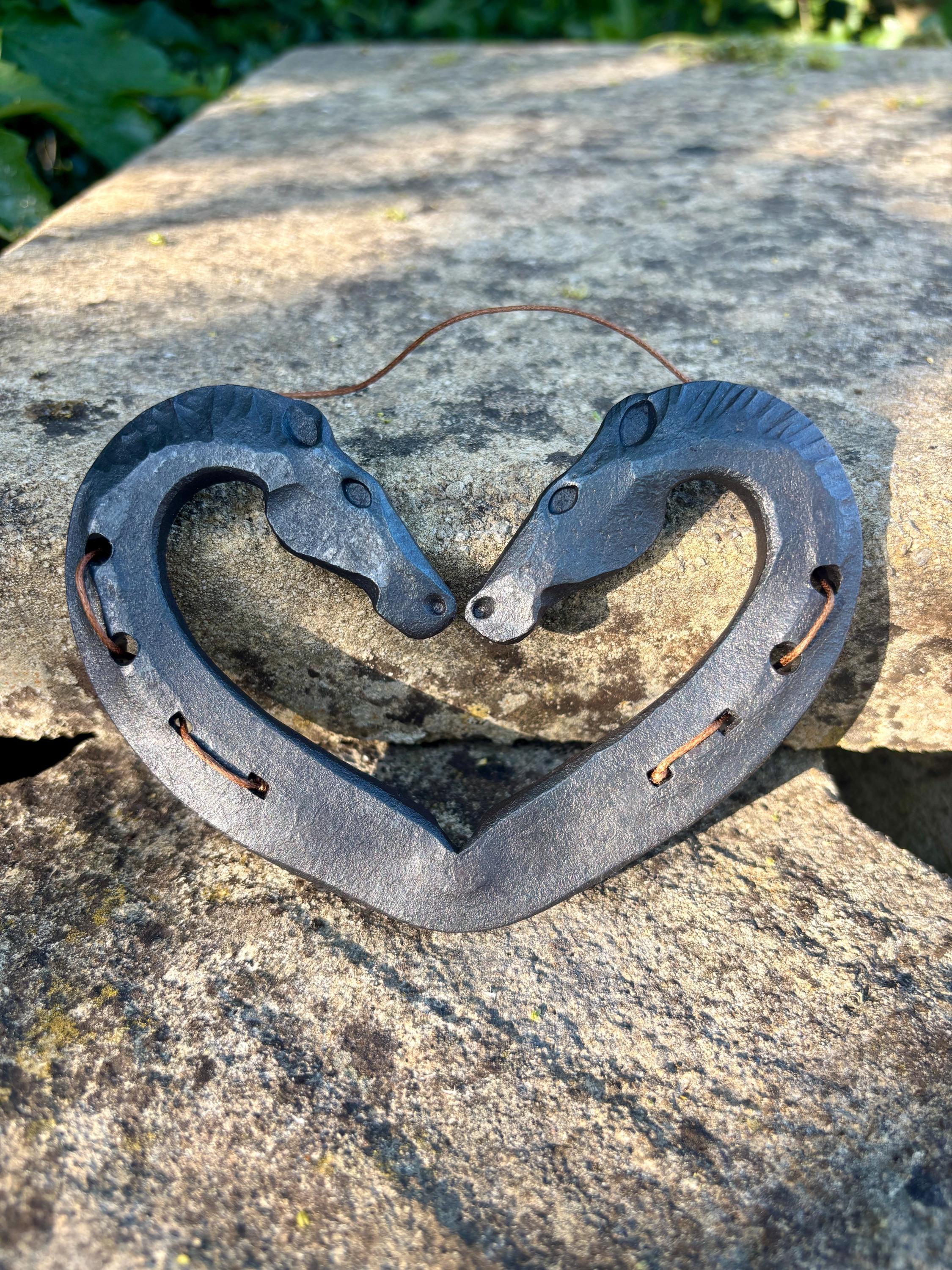 Regalo Nozze Casa Set Portafortuna Ferro Di Cavallo - Foto 3