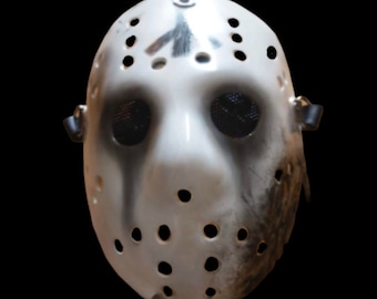 Cult Leader Prop Replica Hockey Mask - Halloween Horror Mask - Cosplay Film Memorabilia (V1).