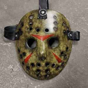 VS Hockeyspieler Maske- Schlaf Ertrinken Szene Prop Replica - Cosplay Maske - Halloween Maske (V1).