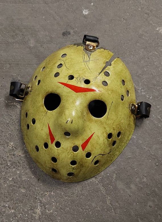 VIII Collectors Edition Lightly Weathered Hockey Mask - Halloween