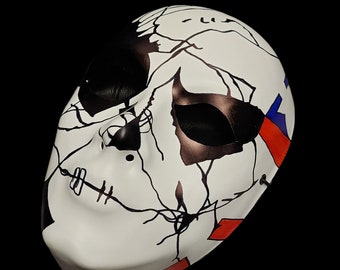 BILLY R Mask - Prop Replica - Cosplay - Handmade Mask - Horror - Gothic - Halloween Mask (V2)