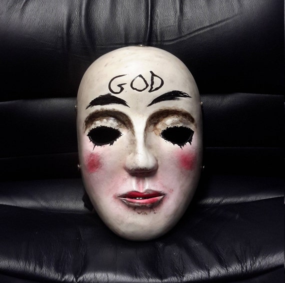 God Mask Horror Mask Halloween Mask Resin Cosplay Custom - Etsy