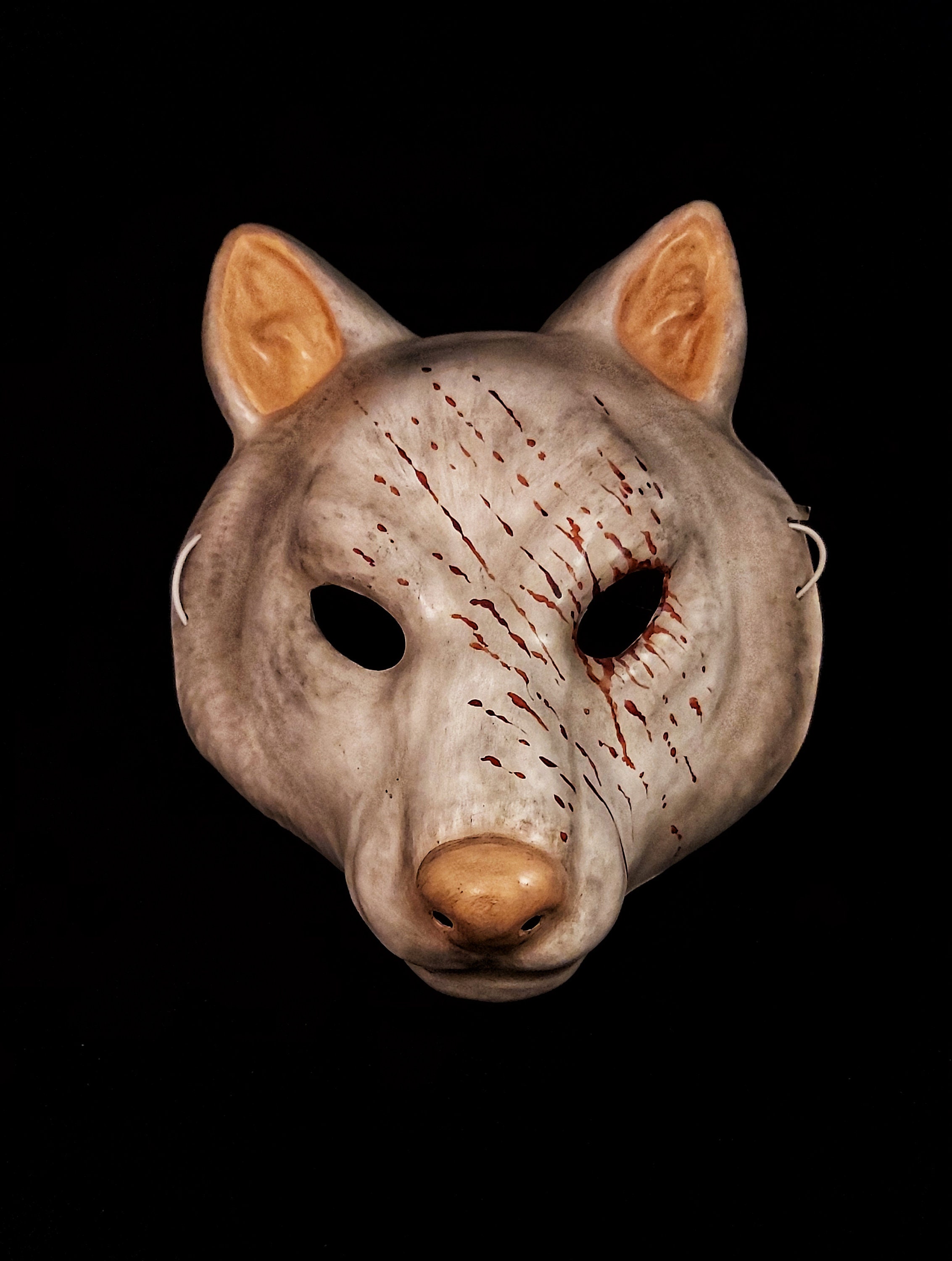 Fox Mask - Hit Man Killer Prop 