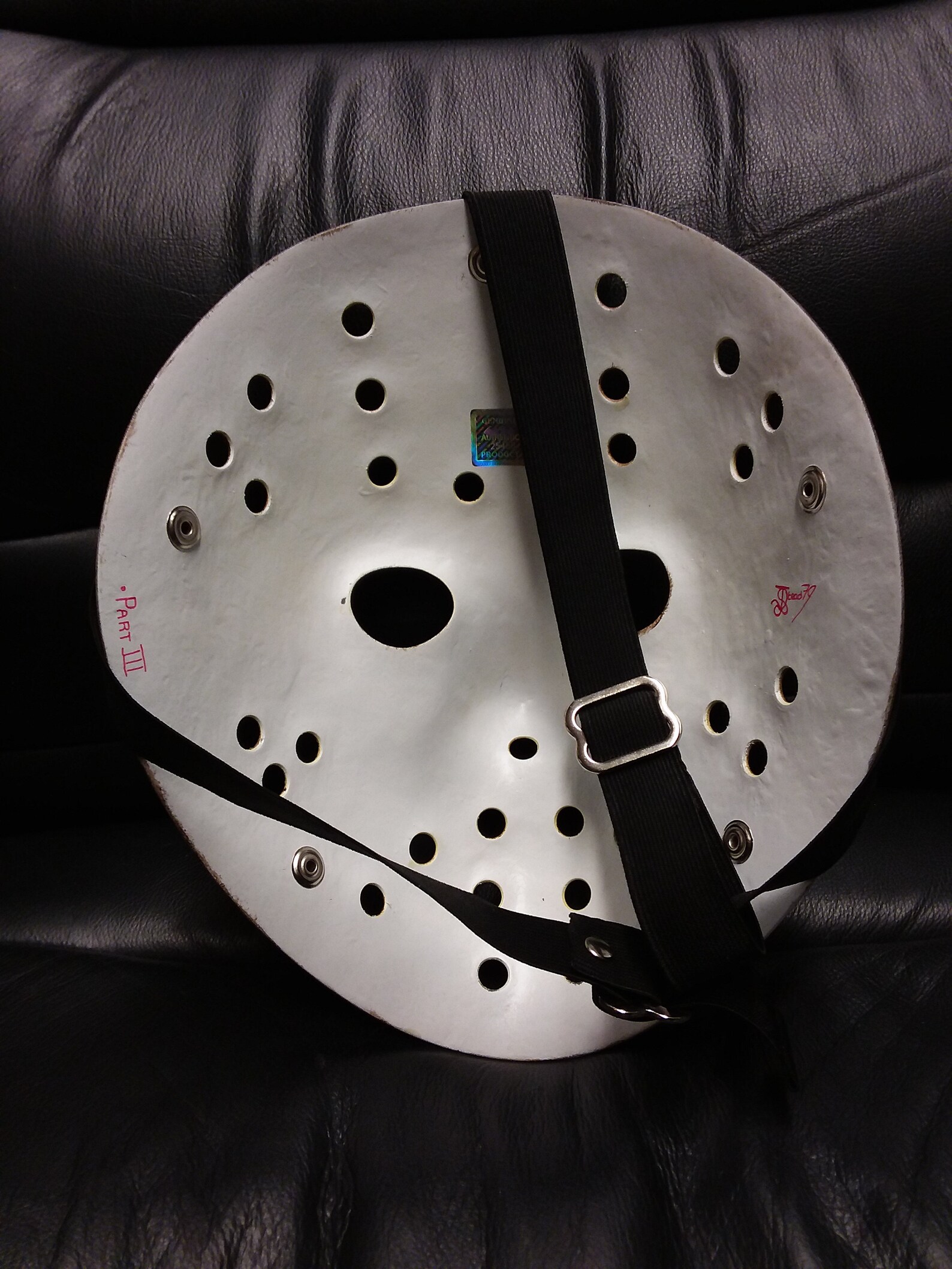 Jason mask part 3 jason voorhees prop replica hockey Etsy